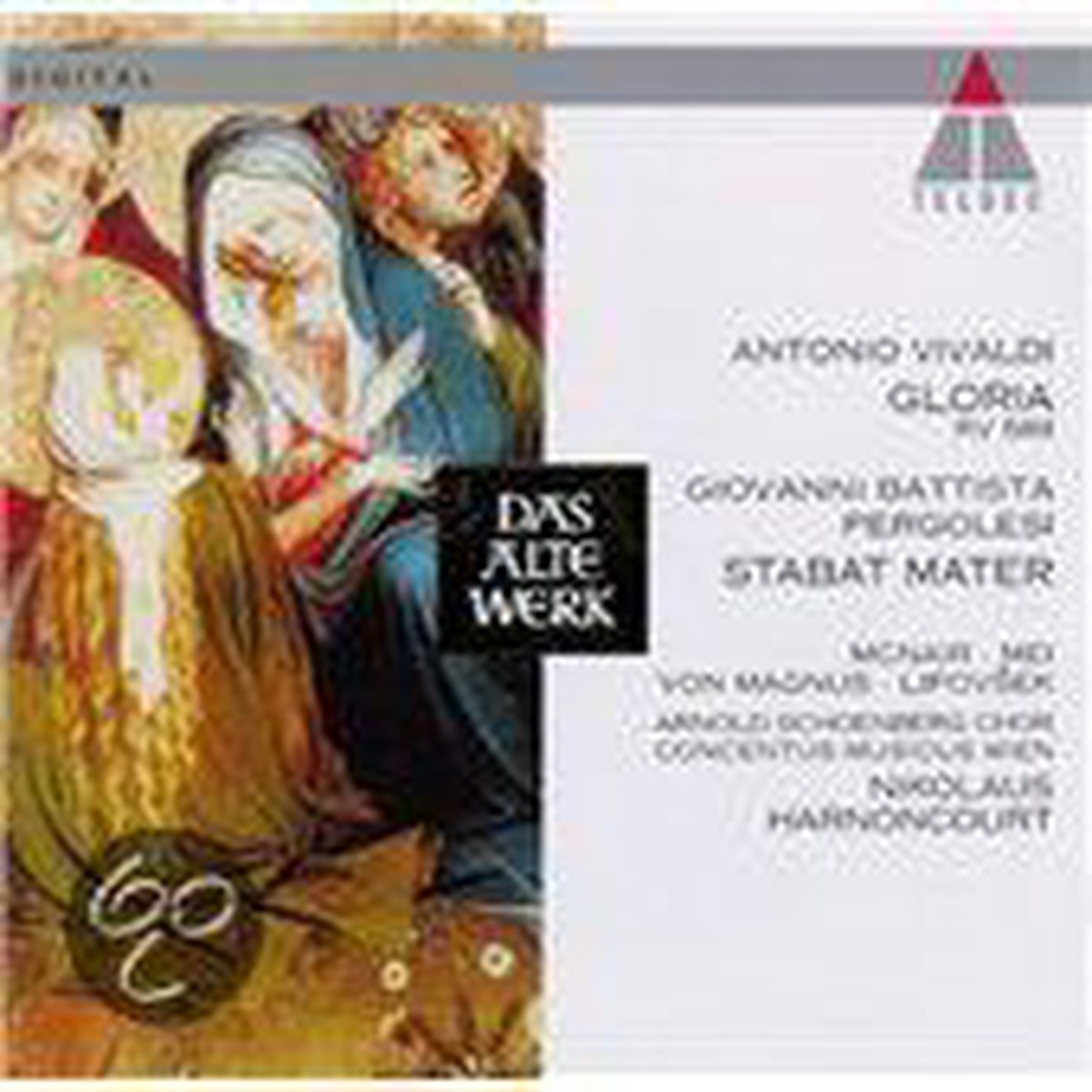 Vivaldi: Gloria; Pergolesi: Stabat Mater / Harnoncourt