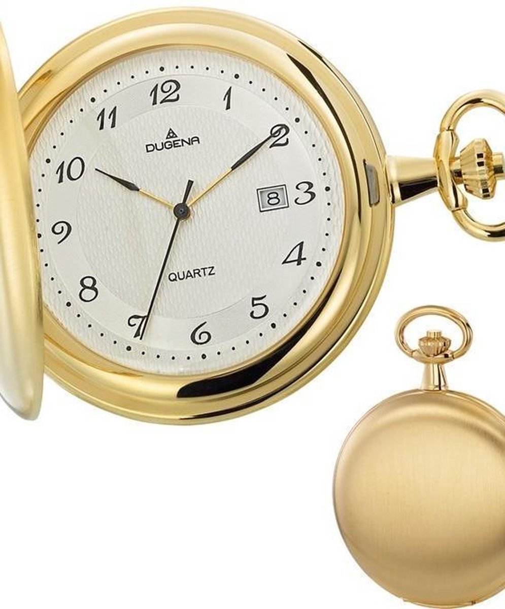 Dugena Savonette Zakhorloge met Ketting 4460302