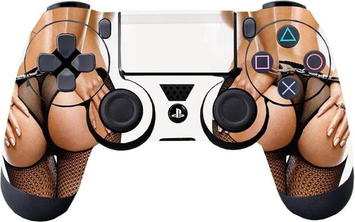 Gameid Ps4 Dualshock 4 Controller Skin Sticker Sexy Mirrored Girl