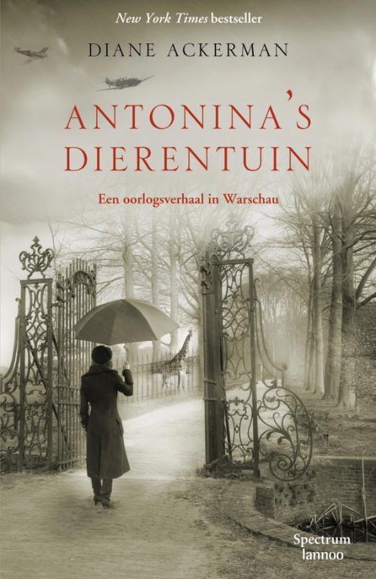 Cover van het boek 'Antonia's dierentuin' van Diane Ackerman