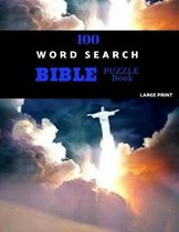 100 Word Search Bible Puzzle Book Large Print