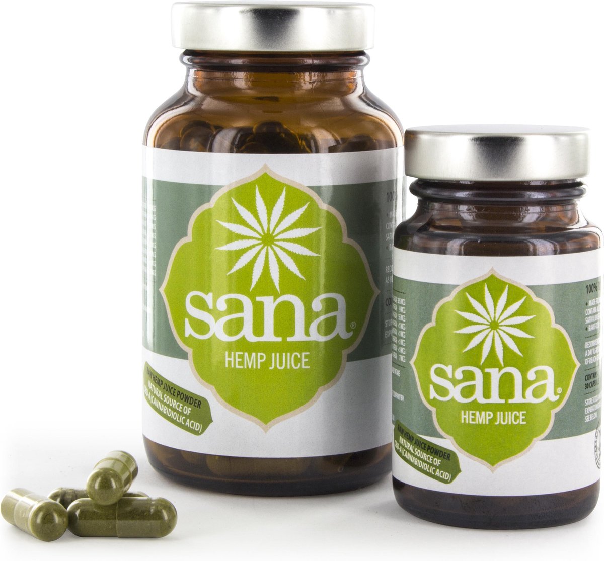 Goedkoopste Sana Hemp® CBDA Vegetarische capsules (275mg x 30 st