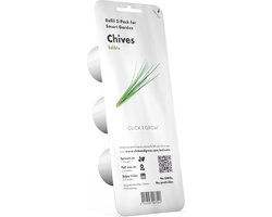 Pack de 3 recharges de ciboulette Click & Grow