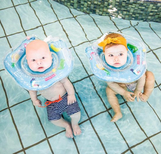 Opblaasbare Baby Zwemring Swimmer Baby Float Zwemband voor om het