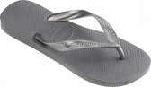 Havaianas Top Tiras Dames Slippers - Steel Grey - Maat 39/40