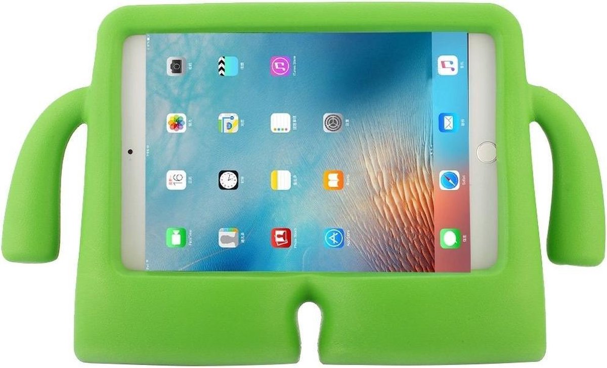 Shop4 - iPad mini 5 / iPad mini (2019) Hoes - Kids Cover Trouser voor Kinderen Groen