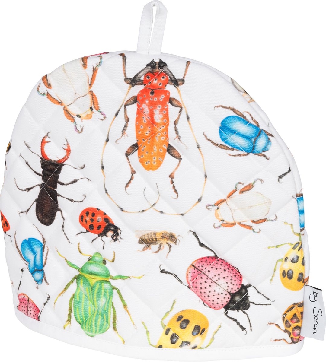 by Sorcia - theemuts Big Insects - 30x25cm - katoen - designed in Holland - by Sorcia