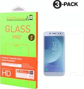 DrPhone 3 x J5 2017 Glas - Glazen Screen protector - Tempered Glass 2.5D 9H (0.26mm)