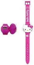 Hello Kitty - Horloge - Siliconen- 30 mm - Roze