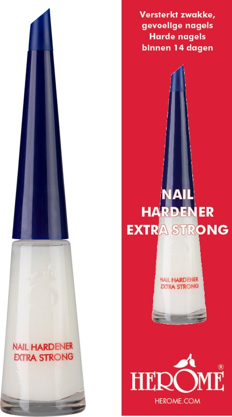 vijver mineraal conjunctie Herôme Nail Hardener Extra Strong 10ml - Nagelverharder Extra Sterk  Voordeelverpakking... | bol.com
