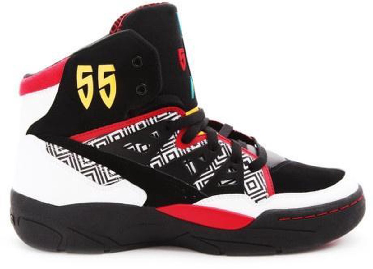 Adidas Mutombo High Top Heren Sneaker Zwart Wit Maat 45.1/3 | bol.com
