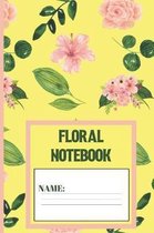 Floral Notebook