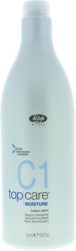 SALE Lisap Top Care Moisture Nourishing Bath Shampoo Normaal/Droog Haar 1000ml