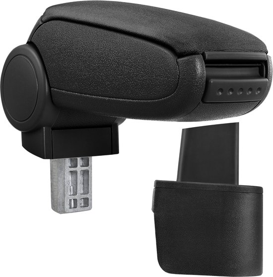 Accoudoir-Nissan Micra-3. generation-K12-2003-2010-tissu-noir