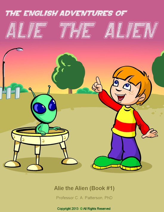 Alie the Alien (Book #1) - cover