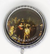 Pillendoosje met spiegel, De Nachtwacht van Rembrandt van Rijn