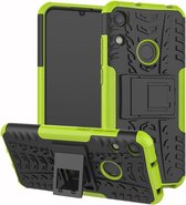 Huawei Y6 (2019) / Y6s Hoesje - Rugged Kickstand - Groen