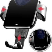 Universele telefoonhouder voor in de auto | In ventilatierooster | Stevig met grip | Universeel | Zwart
