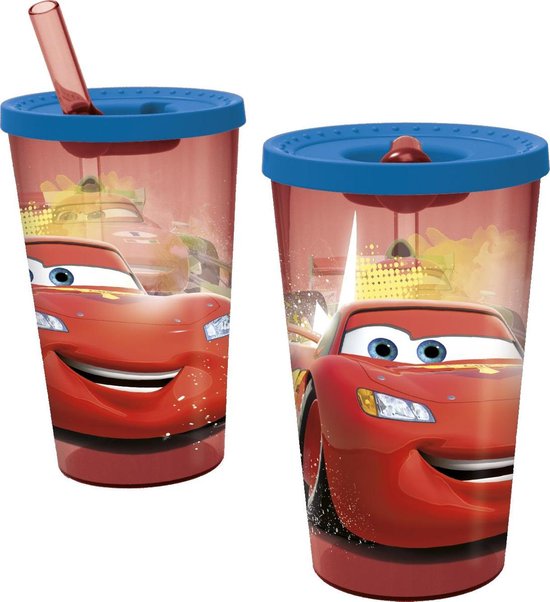 Disney Pixar - Cars : Gobelet paille