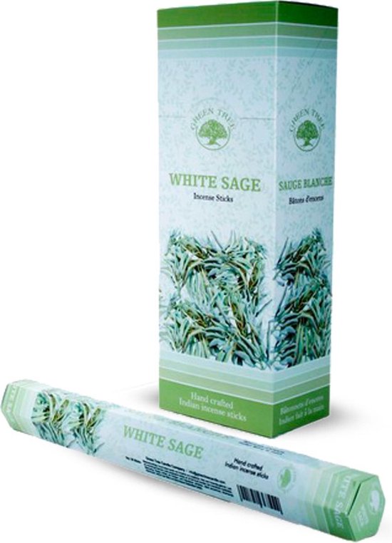 Foto: Green tree wierook white sage 6 x 20st voordeelverpakking