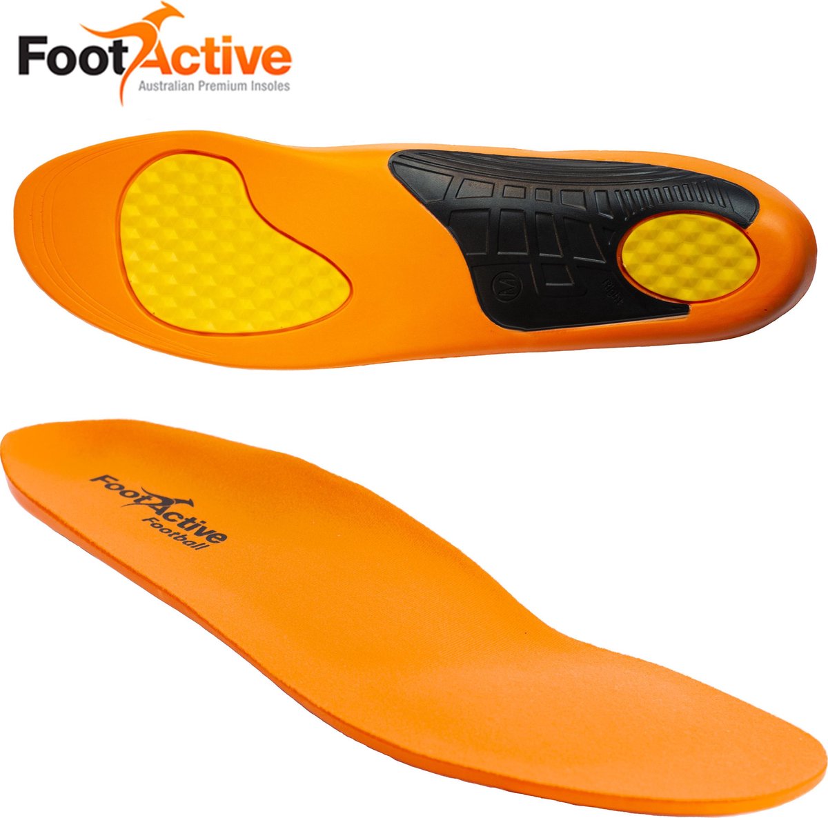 FootActive Inlegzolen Voor Voetbalschoenen Unieke Ondersteunende Inlegzool  Voor Heren En Dames Verbetert Houding Voorkomt En Verhelpt Voetproblemen -  Schoenen.nl