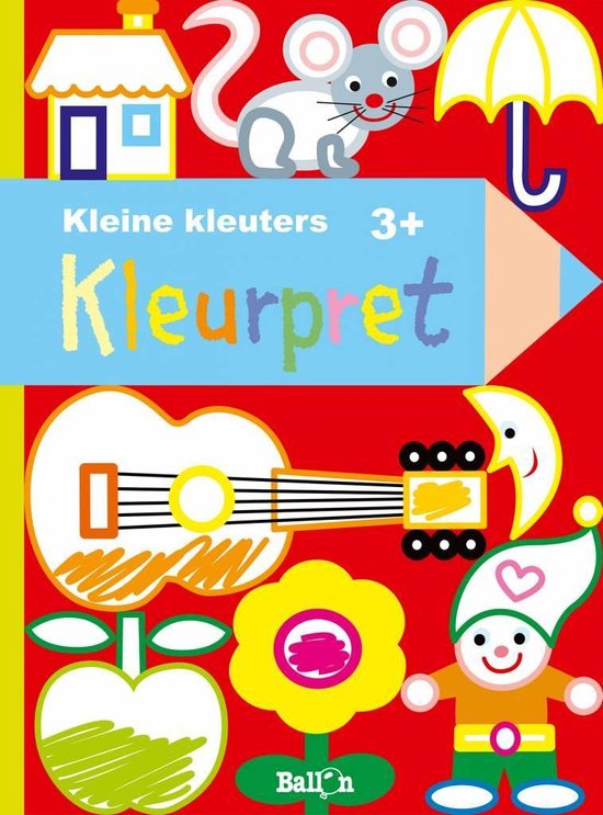 Thumbnail van een extra afbeelding van het spel Kinderboeken kleurboek Kleurpret 3+