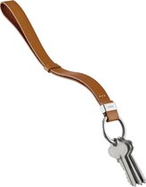 Orbitkey Sleutelhangers Strap Leer - cognac