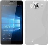 Microsoft Lumia 950 XL Silicone Case s-style hoesje Transparant