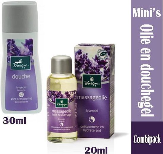 Kneipp Lavendel Massageolie & Mini