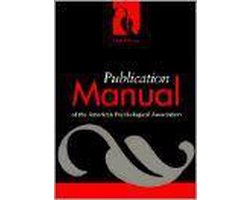 Publication Manual of the American Psychological Association