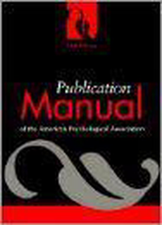 Publication Manual of the American Psychological Association - cover