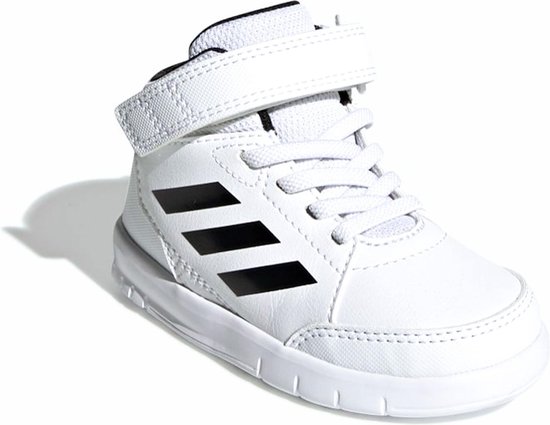 Verslaggever Dempsey verlangen adidas Sneakers - Maat 24 - Unisex - wit/zwart | bol.com