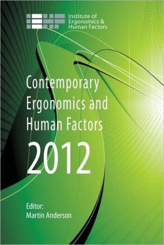 Contemporary Ergonomics And Human Factors - cover