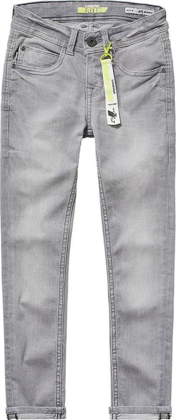 Vingino Jongens Skinny Flex-fit Jeans - Light Grey - Maat 158 | bol.com