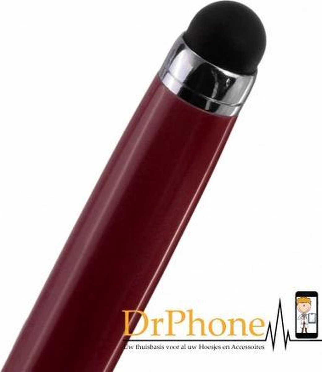 4 in 1 Multifunctionele Pen Stylus Pen + Ball Pen + Rode Laser Pointer