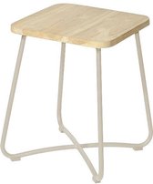 Liz side table 40x40x50 cm taupe