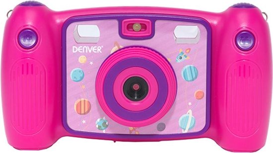 Denver KCA-1310 Pink, camera voor kinderen - Met foto en video effecten -  Roze | bol.com