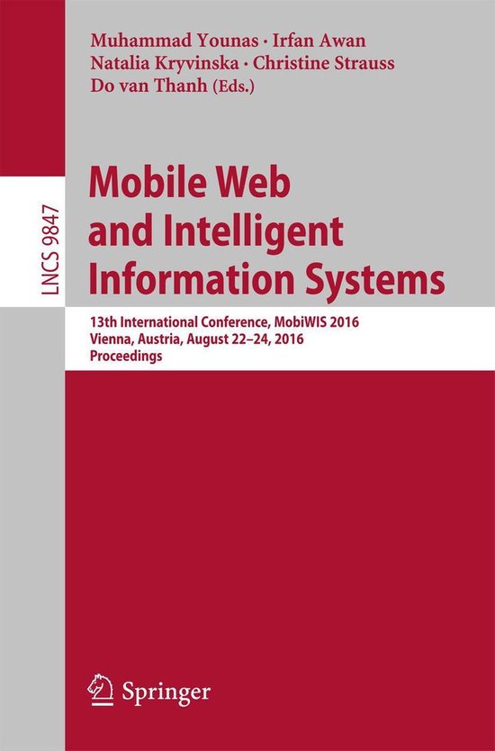 Springer Nature Proceedings Computer Science - Mobile Web an ... - cover
