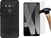 MP Case screenprotector + Gratis Hybride back cover voor Huawei Mate 10 Pro