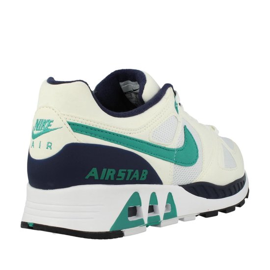 Nike AIR STAB 312451 100 Wit;Groen maat 47.5 | bol.com