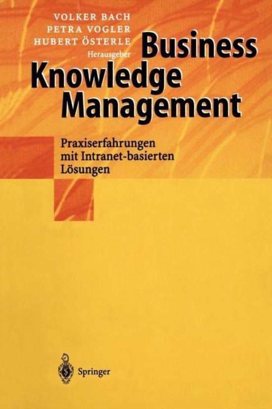 Business Knowledge Management - cover