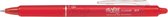Pilot Rode FriXion Ball 0.7mm Clicker Pen - Rode uitgumbare balpen