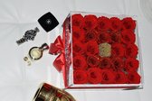 Longlife roses acrylic big box