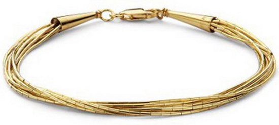 Casa Jewelry Armband Spaghetti 10 - Goud Verguld