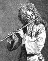 Principes de la flute traversiere, ou flute d'Allemagne, de la flute à bec ou flute douce et du hautbois, divisez par traitez