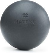 Matchu Sports - Lacrosse bal - Massage bal - Triggerpoint bal - Zelfmassage - Fitness - Zwart - Ø 6 cm