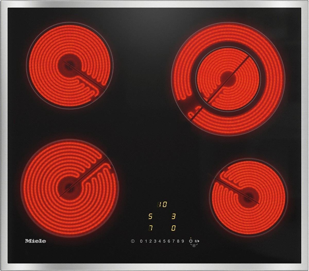 Miele KM 6520 FR Keramische inbouwkookplaat Zwart