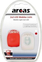Arcas ARC-2 LED bike light-set silicone incl. batt