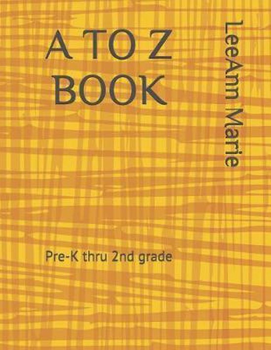 A to Z Book - cover