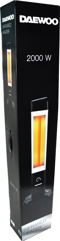 Daewoo - Infrarood Verwarming - Staande Heater - Terrasverwarmer | bol.com